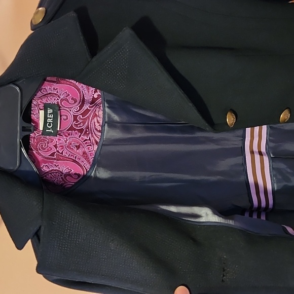 J. Crew Black Thrench Coat - Picture 7 of 16